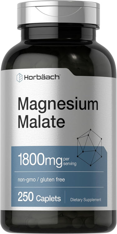 View 1 Magnesium Malate 1800mg per serving | 250 Caplets