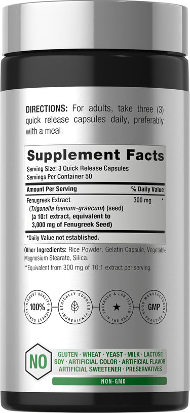 View 2 Fenugreek | 150 Capsules
