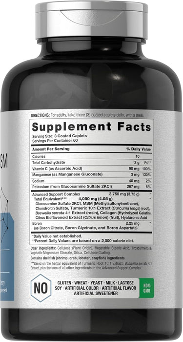 Supplement bottle with label showing 'Supplement Facts' on a black background