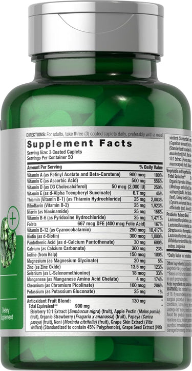 Super Greens con Probiotici | 150 Compresse