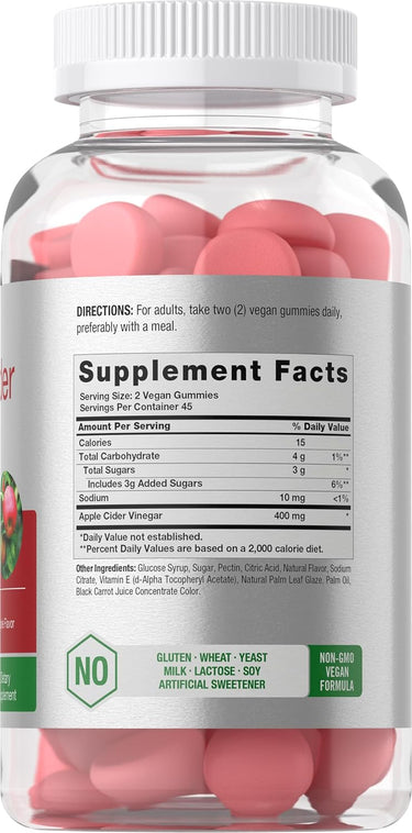 View 6 Vinaigre de Cidre de Pomme | 90 Gommes