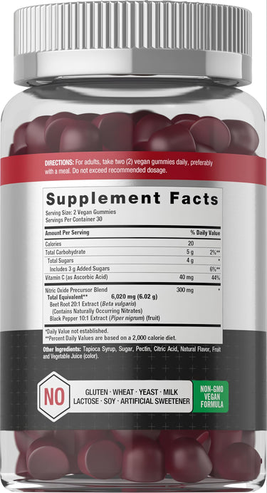 View 2 Nitric Oxide with Beet Root | 60 Gummies