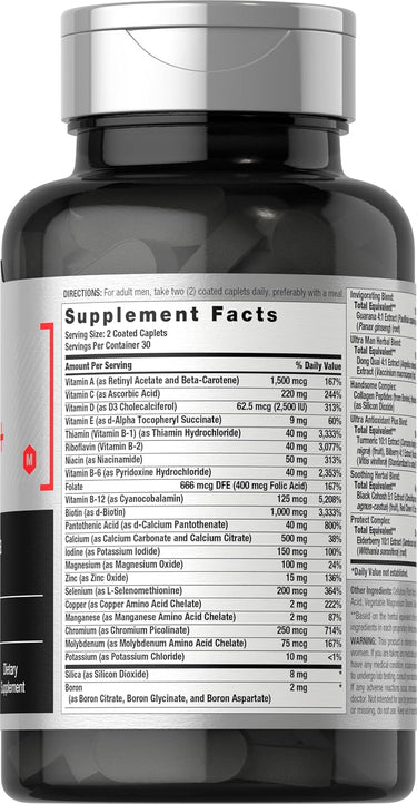 Supplement bottle with label showing 'Supplement Facts' on a white background