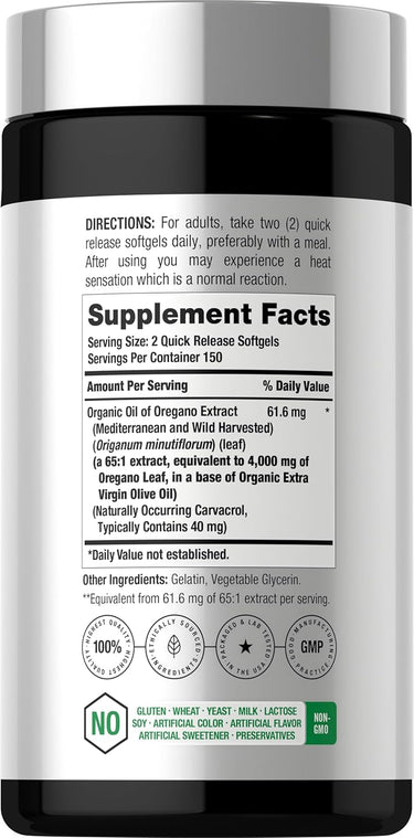 View 2 Óleo de Orégano | 300 Cápsulas