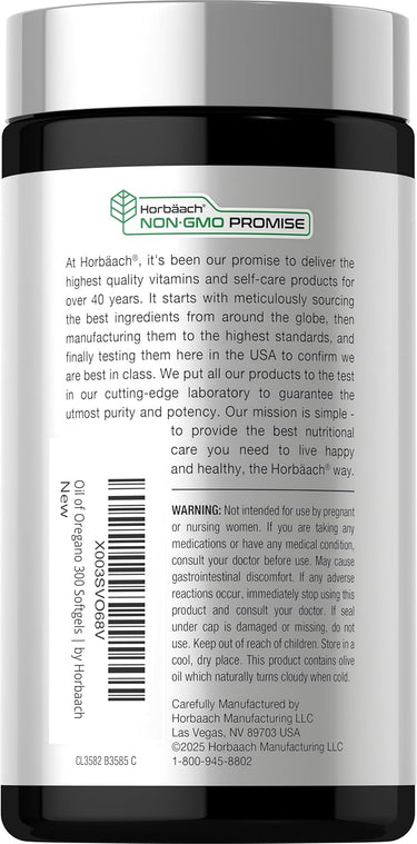 View 3 Óleo de Orégano | 300 Cápsulas