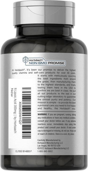 View 3 R-Lipoic Acid 300mg Stabilized | 60 Capsules