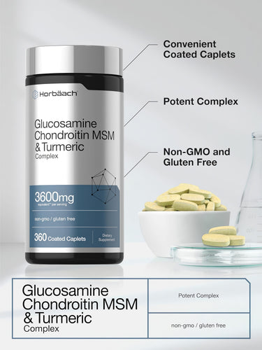View 4 Glucosamine Chondroitin Complex | 360 Caplets