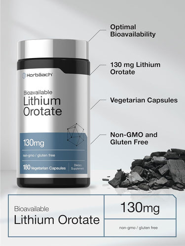 View 4 Lithium Orotat 130mg | 180 Kapseln