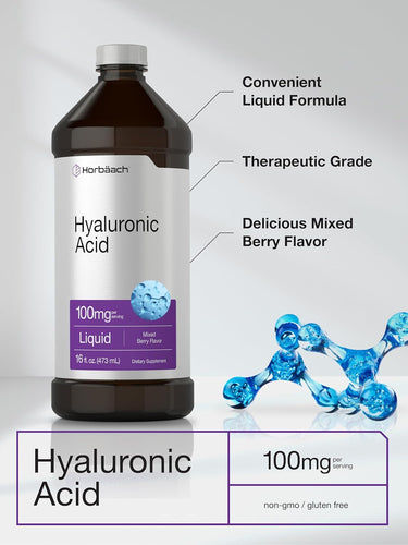 Acide Hyaluronique 100mg | 16oz Liquide