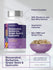 Supplement bottle labeled 'Resveratrol, Berberine, Grape Seed & Quercetin' with a bowl of capsules on a white background.