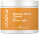 Coega Manuka Honey Cream with Royal Jelly jar on a white background