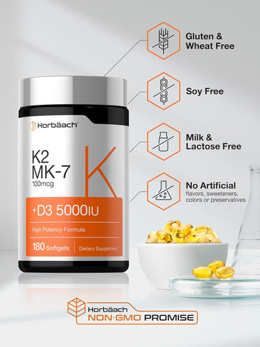 View 5 Vitamin K-2 Complex | 180 Softgels