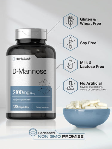 View 5 D-Mannosio 2100 mg per dose | 120 Capsule