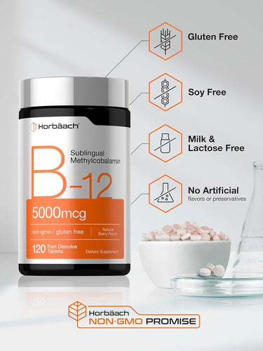 View 5 Vitamina B-12 5000mcg | 120 Compresse