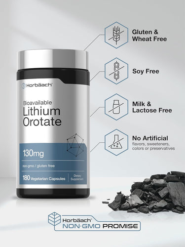 View 5 Lithium Orotat 130mg | 180 Kapseln