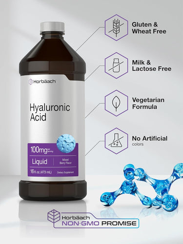Acide Hyaluronique 100mg | 16oz Liquide