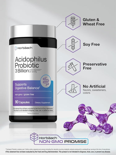 View 5 Probiotique 3 milliards d'UFC par portion | 90 Capsules