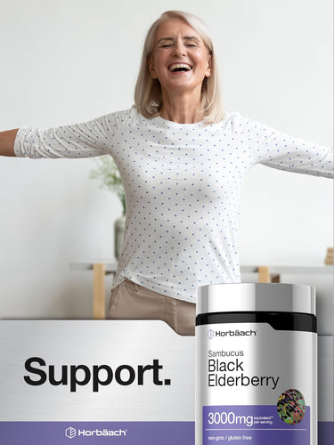 View 6 Black Elderberry | 180 Capsules