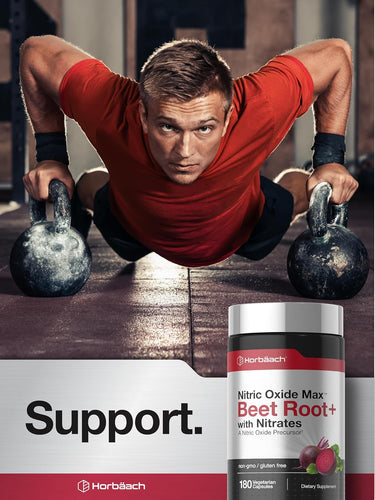 View 6 Nitric Oxide Max with Beet Root | 180 Capsules