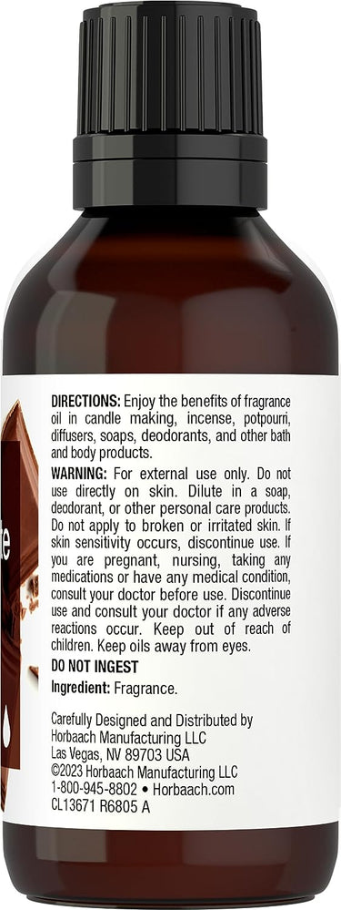 Óleo de Fragrância de Chocolate | 1oz Líquido