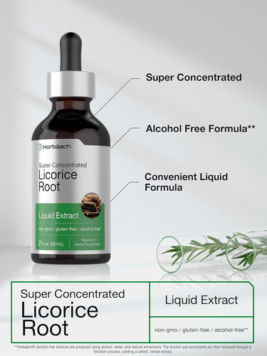 Extracto de Raíz de Regaliz | Líquido de 2 oz