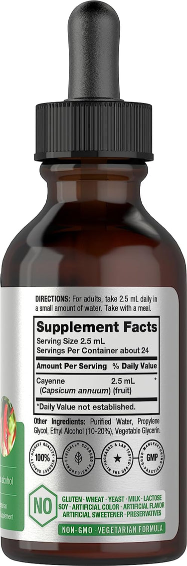 Extrato de Pimenta Caiena | 60 ml Líquido