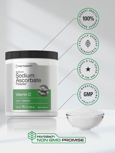 Vitamine C Ascorbate de Sodium | Poudre 16oz