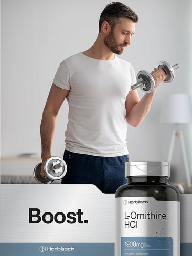 View 13 L-Ornithine 1900mg per serving | 120 Capsules