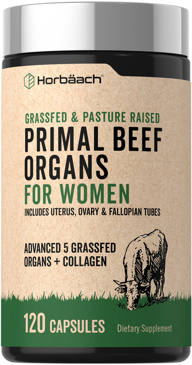 View 1 Beef Organ Supplement for Women | 120 Capsules