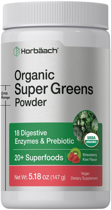 View 1 Organic Greens Powder | 5.18 oz