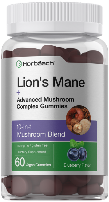 View 1 Lions Mane Supplement | 60 Gummies
