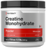 Jar of Horbaach Creatine Monohydrate Powder on a white background