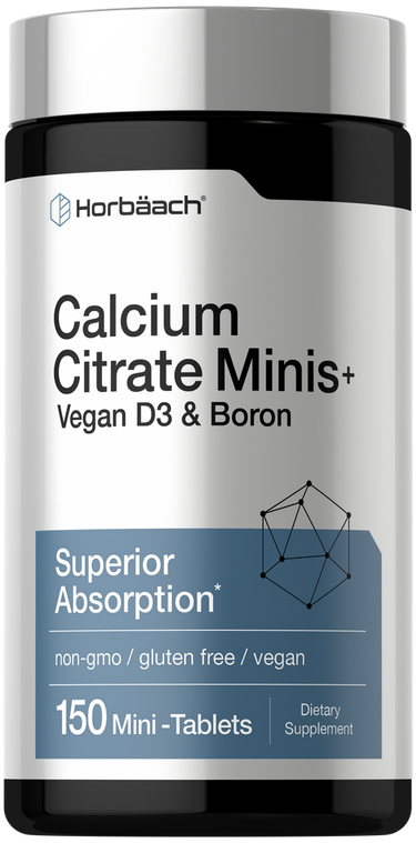 View 1 Calcium Citrate with Vitamin D3 | 150 Tablets