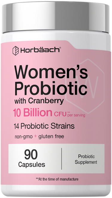 View 1 Women's Probiotic with Cranberry | 10 Billion CFU