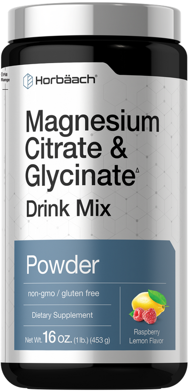 View 1 Magnesium Citrate & Glycinate | 16 oz