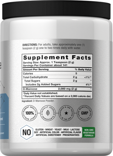 D-Mannosio | Polvere da 10oz