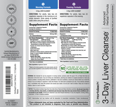 View 2 Cure Détox du Foie de 3 Jours | 12 Capsules