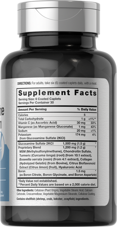 Complejo de Glucosamina y Condroitina | 180 Comprimidos
