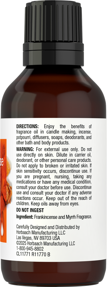 View 2 Brown bottle with black cap on a white label