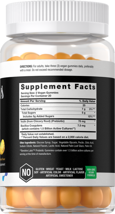 Probiotic 1.5 Billion CFU | 60 Gummies