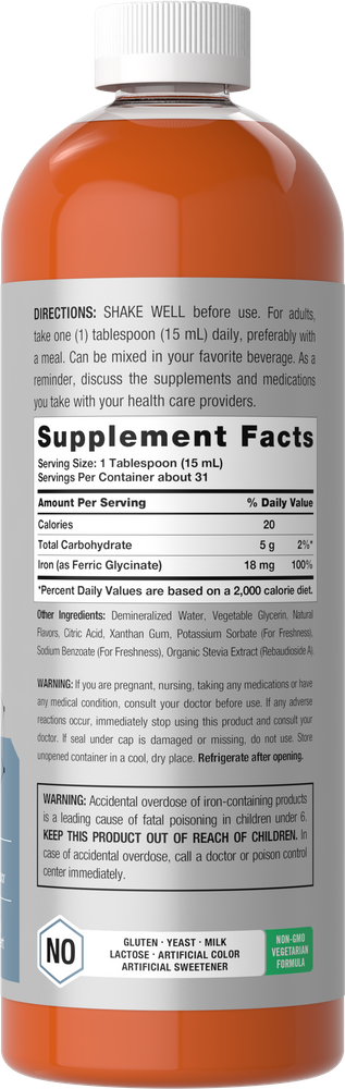 View 2 Supplement bottle with label showing supplement facts and ingredients.