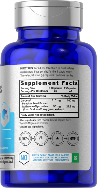 Go Less Bladder Control | 90 Capsules