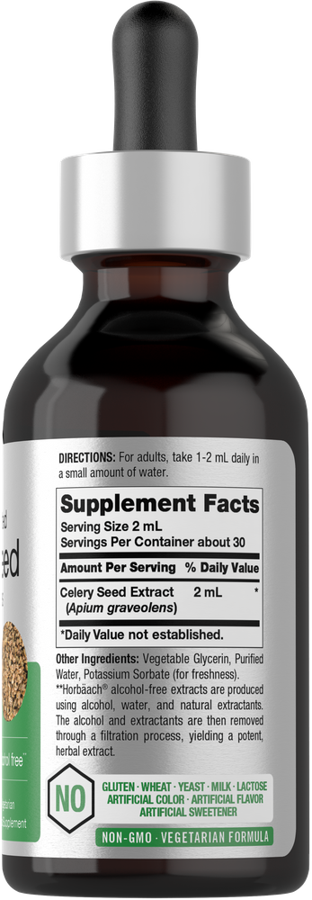 View 2 Supplement bottle with dropper labeled 'Supplement Facts' on a black background