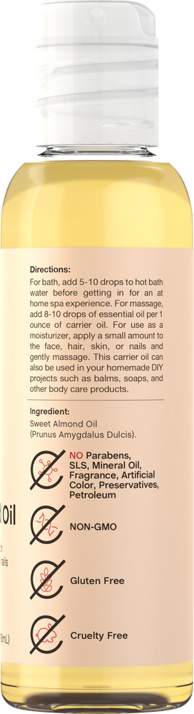 Olio di Mandorle Dolci | 4oz Liquido