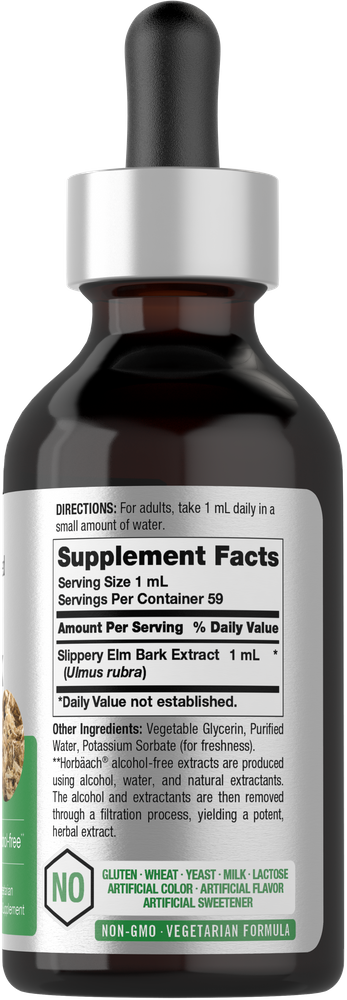 View 2 Supplement bottle with dropper cap showing label details.