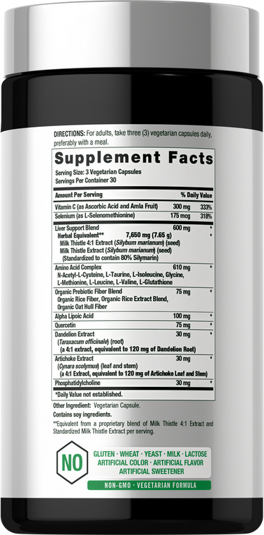 View 2 Liver Support | 600 mg Milk Thistle