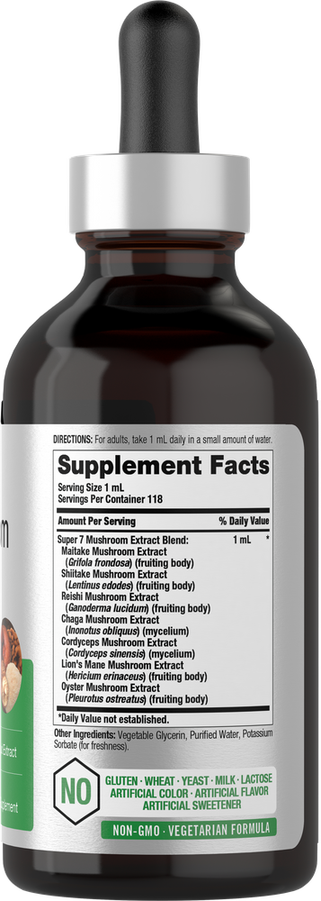 View 2 Mushroom Complex | 4oz Liquid