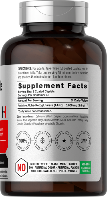 View 2 Supplement bottle with label showing 'Supplement Facts' section.