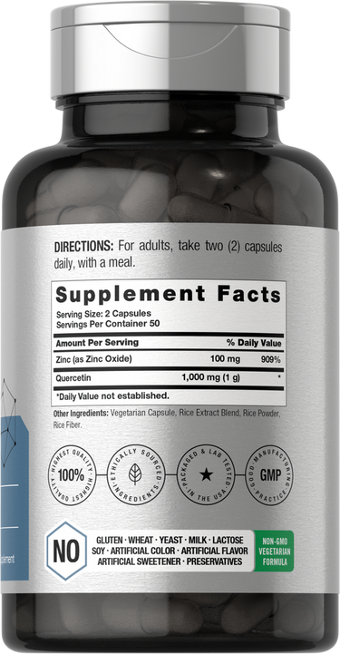 View 2 Supplement bottle with label showing supplement facts and directions.