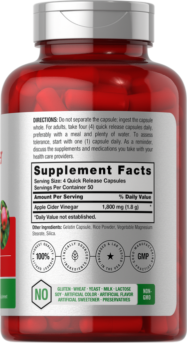 View 2 Supplement bottle with label showing 'Supplement Facts' section.